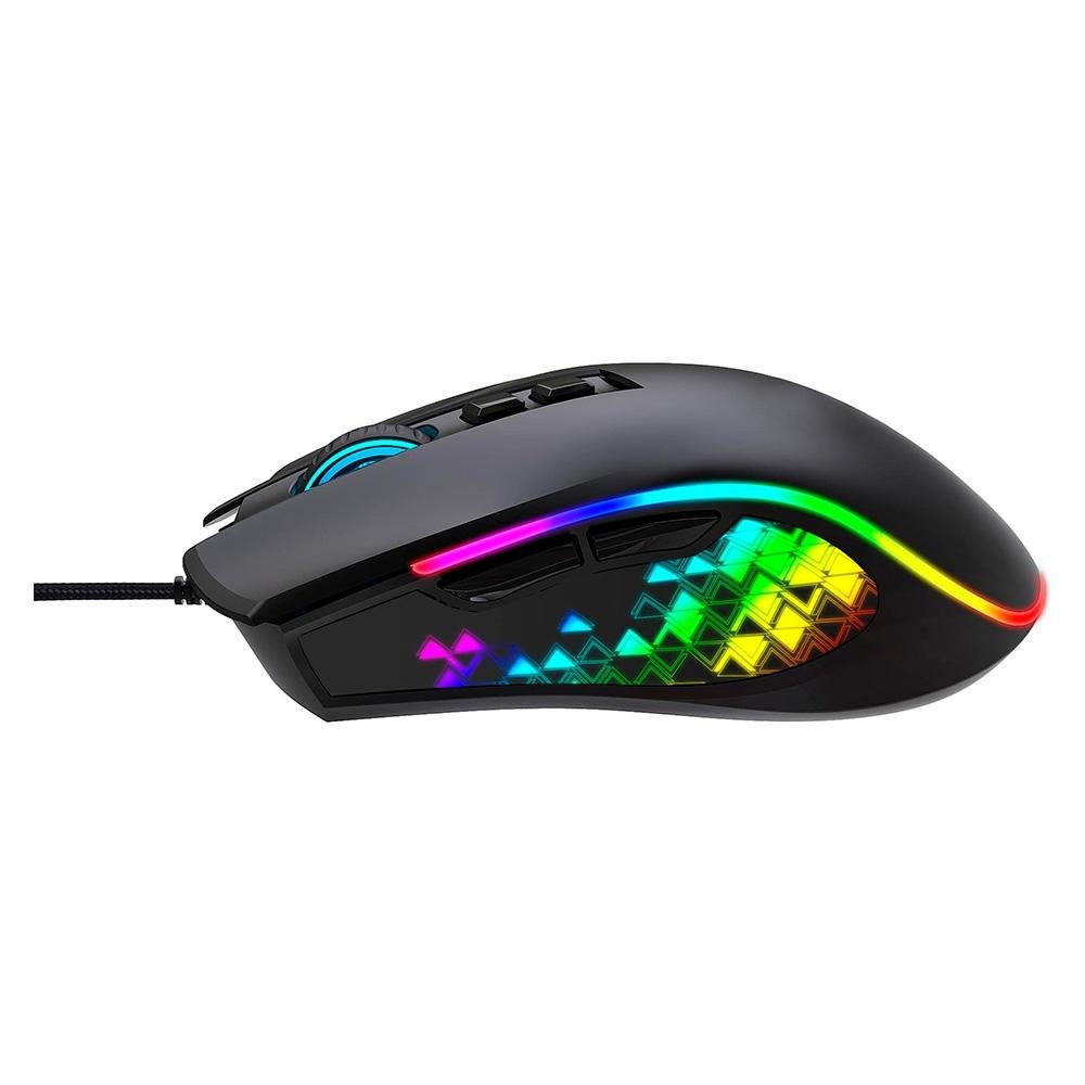 Mouse Gamer Fortrek Vickers New Edition, RGB, 8000 DPI, 6 Botões, Preto - ( Balão.info - foto 3