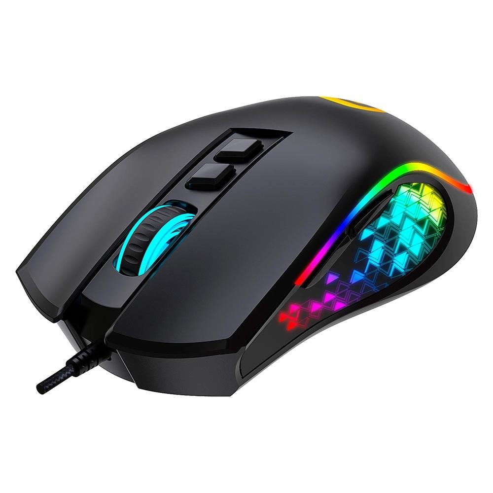 Mouse Gamer Fortrek Vickers New Edition, RGB, 8000 DPI, 6 Botões, Preto - ( Balão.info - foto 2
