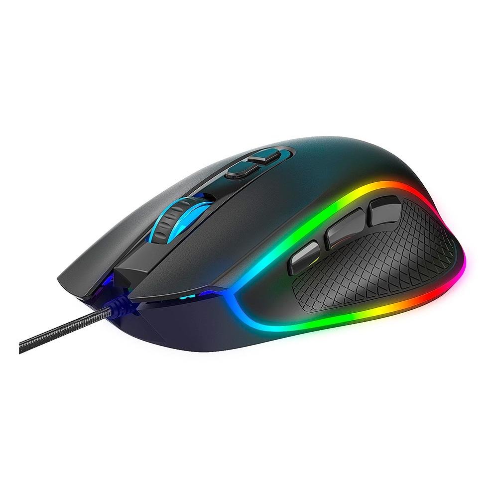 Mouse Gamer Fortrek Cruiser New Edition, RGB, ( Balão.info) DPI, 7 Botões, Preto - ( Balão.info - foto 2