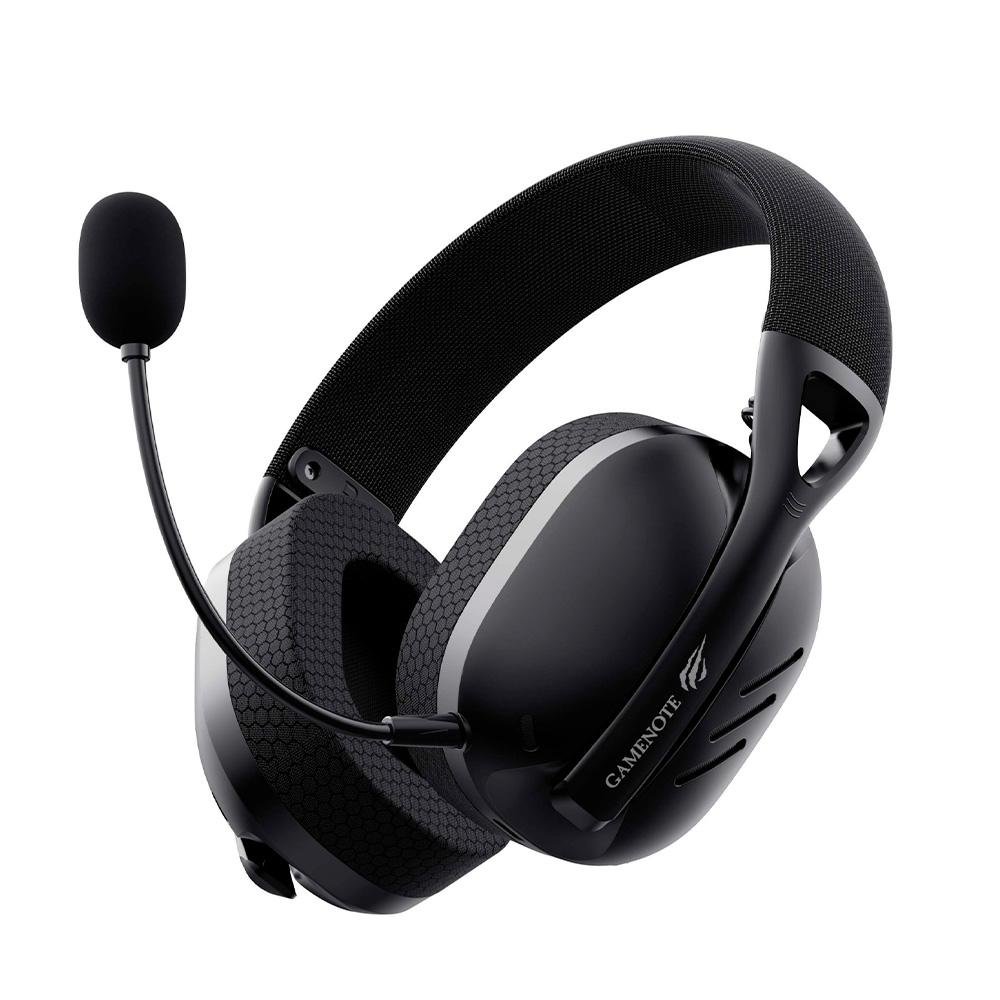 Headset Gamer Sem Fio Havit Fuxi H3, 7.1 surround, Driver 40mm, Bluetooth e USB, Preto - Fuxi-H3 Black - view 6