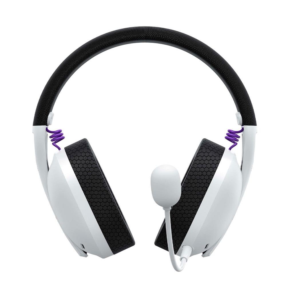 Imagem 3 de 6 do produto Headset Gamer Sem Fio Havit Fuxi H3 Wireless, Bluetooth e 2.4GHz, Som 7.1, Preto e Branco - Fuxi-H3 Black White