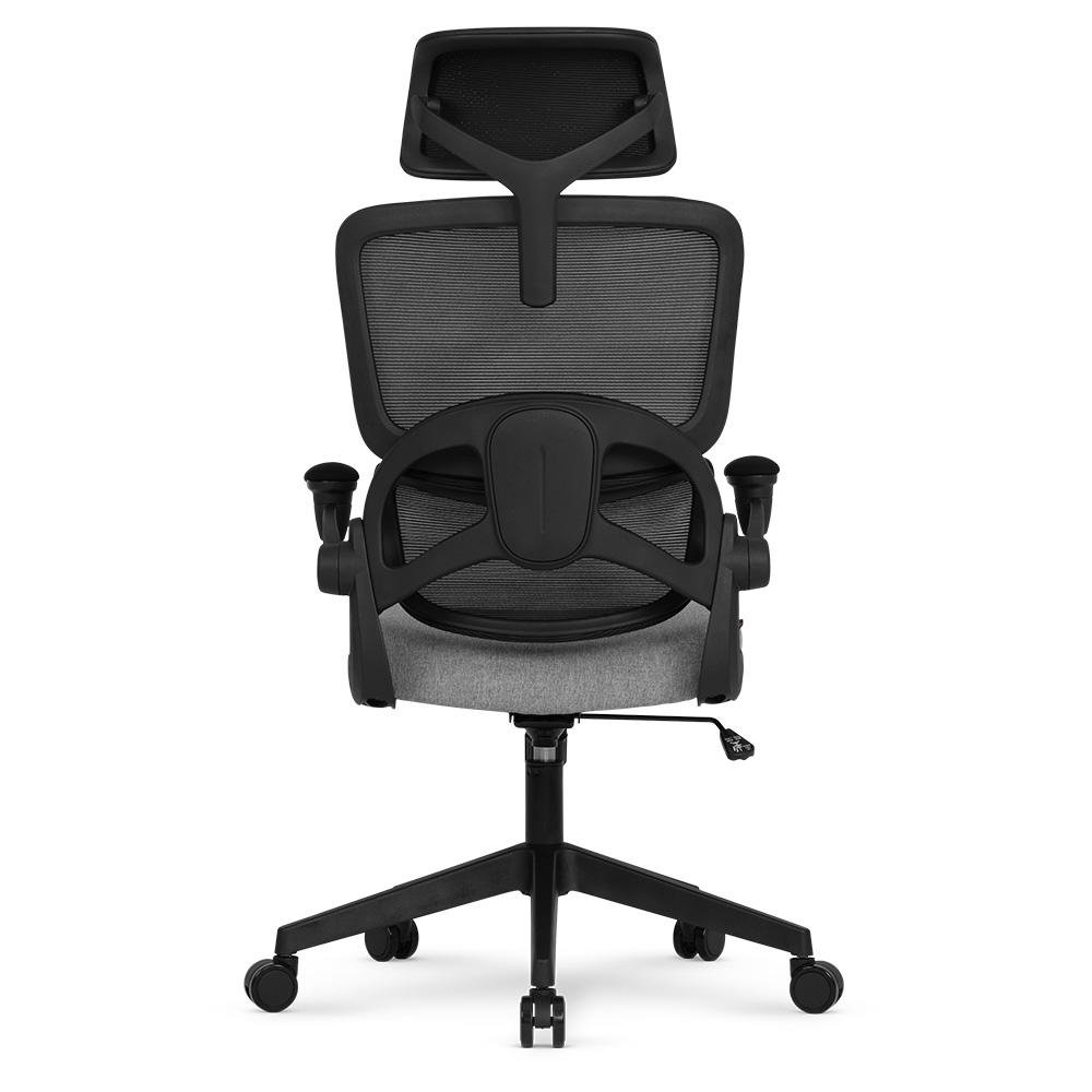 Cadeira de Escritório Ergonômica DT3 GTL, Até 110kg, Cilindro de Gás Classe 4, Nylon, Cinza Claro - 14049-8 - view 5