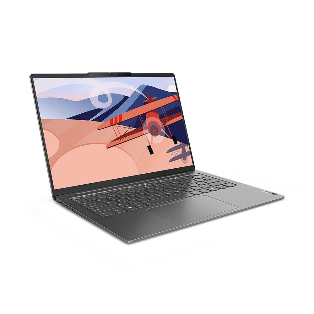 Notebook Lenovo Yoga Slim 6 Intel Core i5-1240P, 16GB RAM, SSD 512GB, 14" 2K, Windows 11, Cinza - 83C70000BR Notebook Lenovo Yoga Slim 6 Intel Core i5-1240P, 16GB RAM, SSD 512GB, 14" 2K, Windows 11, Cinza - 83C70000BR