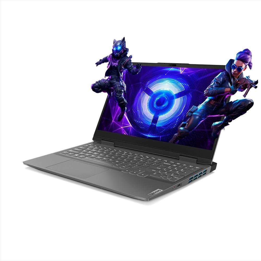 Imagem 8 de 8 do produto Notebook Lenovo LOQ Intel Core i5-12450H, 16GB RAM, GeForce RTX 2050 4GB, SSD 512GB, 15.6" FHD, Windows 11 Home, Cinza - 83EU0001BR