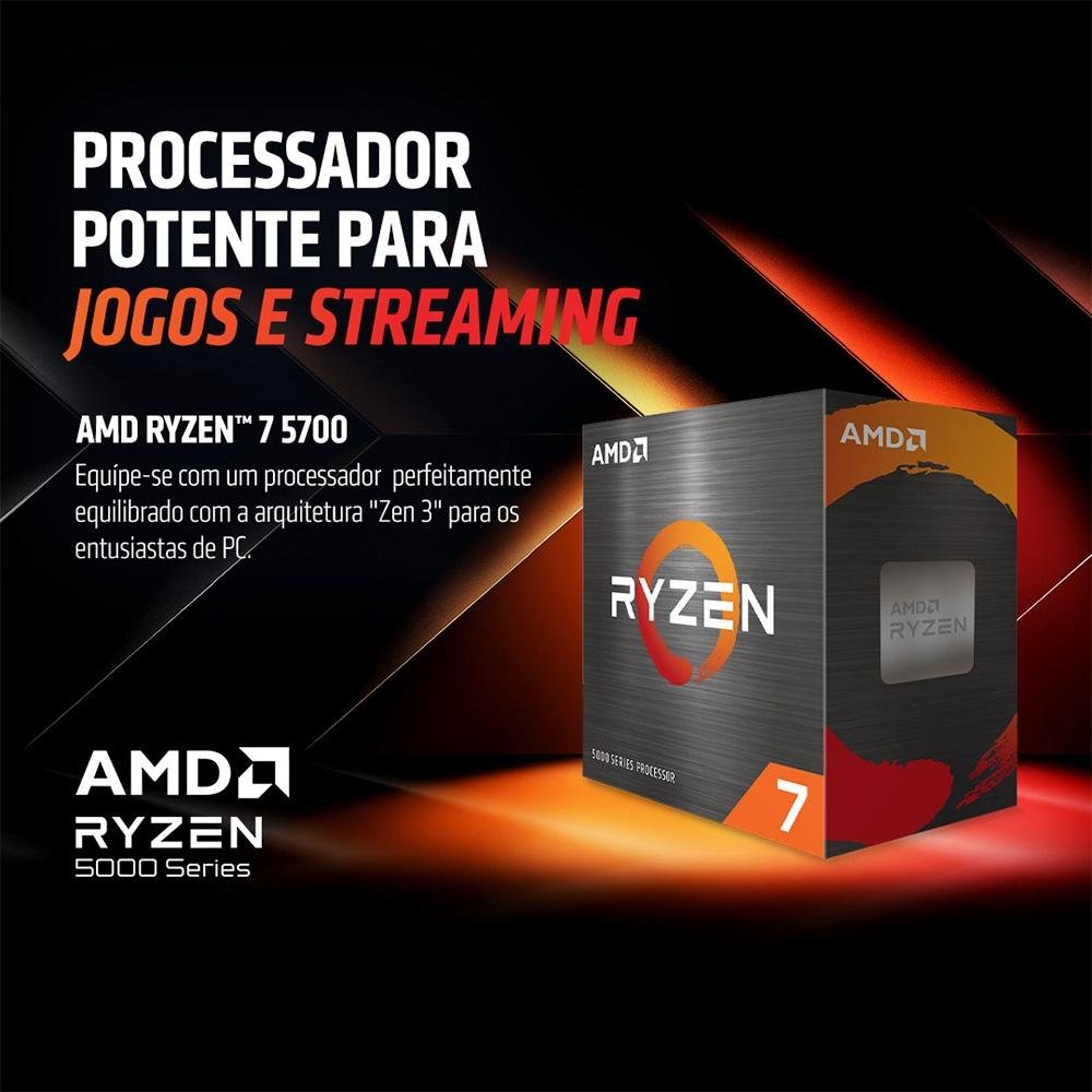 Processador AMD Ryzen 7 5700 | KaBuM!
