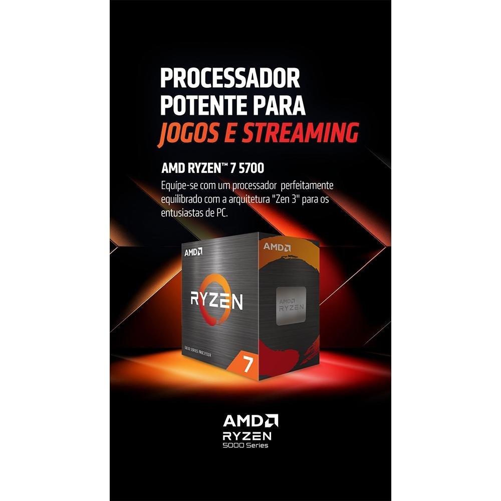 Processador AMD Ryzen 7 5700 | KaBuM! Processador AMD Ryzen 7 5700 | KaBuM!