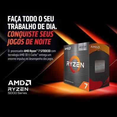 Processador AMD Ryzen 7 5700X3D | KaBuM! Processador AMD Ryzen 7 5700X3D | KaBuM!