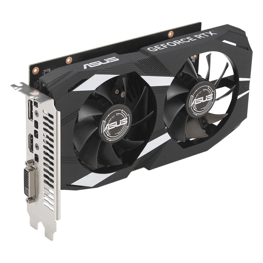 Placa de Vídeo RTX 3050 ASUS 6G Dual OC NVIDIA GeForce, 6GB GDDR6, DLSS, Ray Tracing, G-Sync - 90YV0K60-M0NA00 - view 10