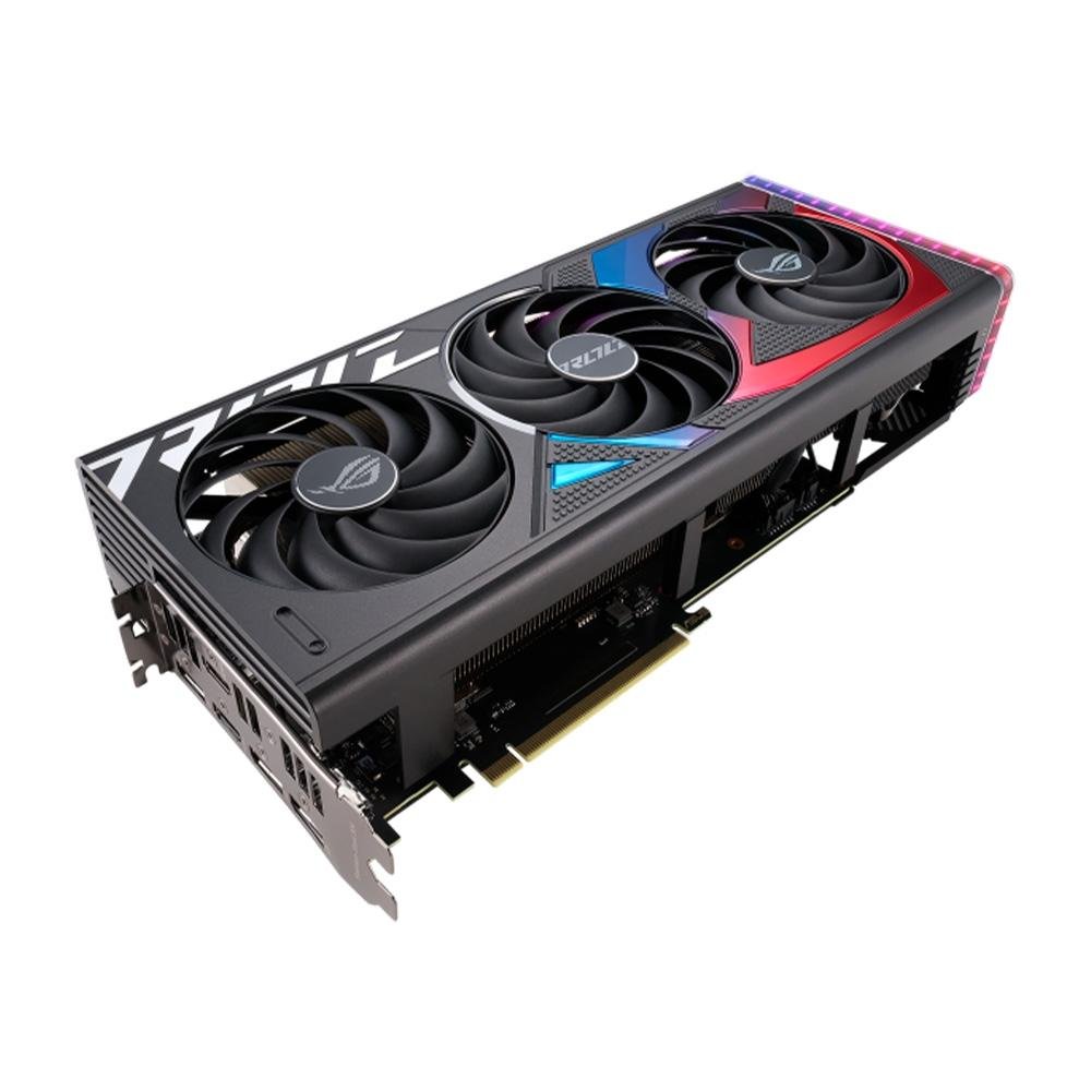 ROG RTX4070 OC 12GB 美品 箱付＋CableMod赤 ROG Strix RTX 4070 SUPER 12GB GDDR6X | KaBuM!