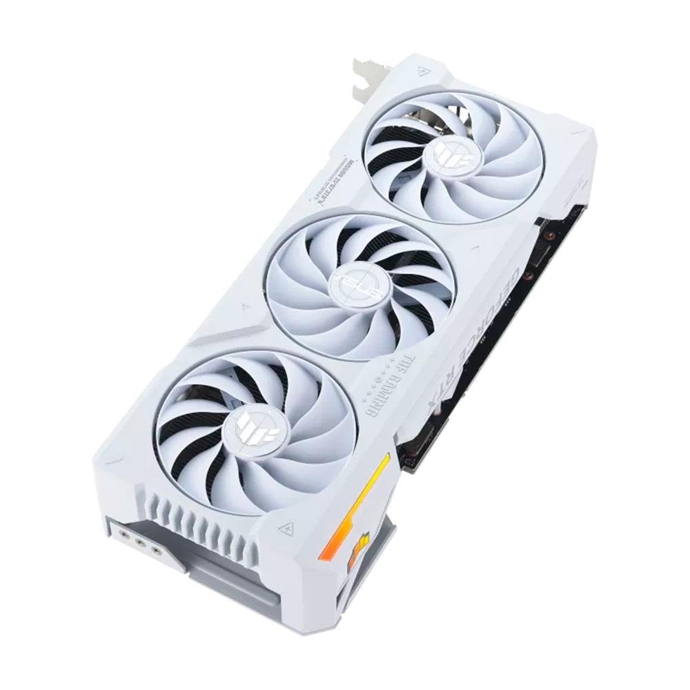 Placa de Vídeo ASUS TUF Gaming NVIDIA GeForce RTX 4070 Ti Super White OC Edition, 16GB GDDR6X, ARGB, DLSS, Ray Trancing - 90YV0KF2-M0NA00