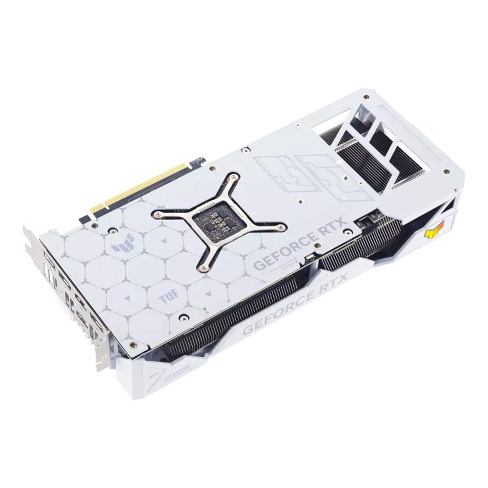 Imagem 11 de 14 do produto Placa de Vídeo ASUS TUF Gaming NVIDIA GeForce RTX 4070 Ti Super White OC Edition, 16GB GDDR6X, ARGB, DLSS, Ray Trancing - 90YV0KF2-M0NA00