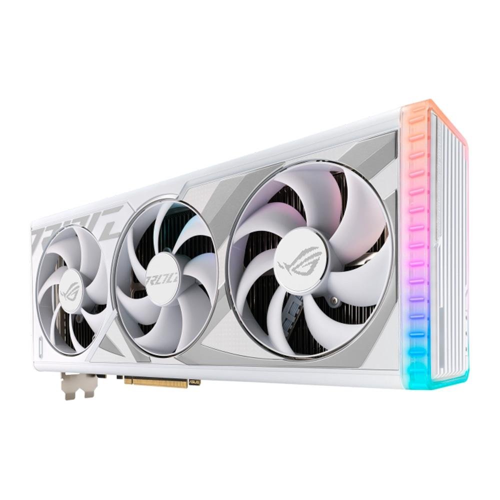 グラフィックボード・グラボ・ビデオカード ASUS ROG Strix RTX 4080 White OC Placa de Vídeo RTX 4080 S ASUS ROG-STRIX | KaBuM!