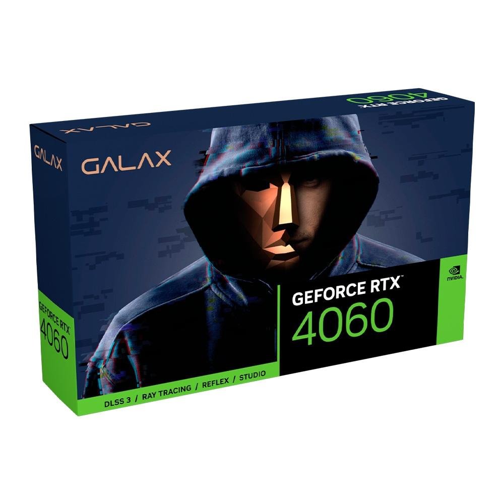 Imagem 8 de 8 do produto Placa de Vídeo RTX 4060 1-Click OC 2X TecLab Lite GALAX NVIDIA GeForce, 8GB GDDR6,  G-SYNC, DLSS, Ray Tracing