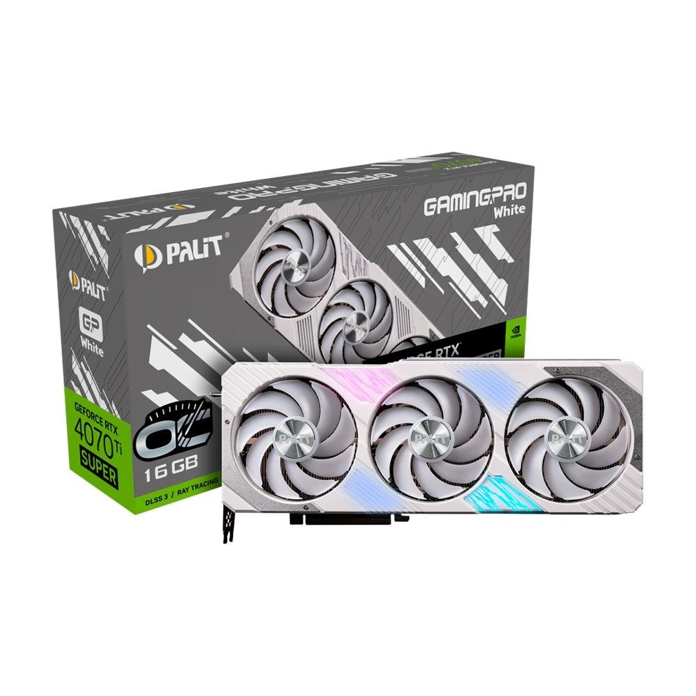 Palit RTX4070Ti Super グラフィックボード Geforce Placa de Vídeo RTX 4070Ti SUPER GamingPro | KaBuM!