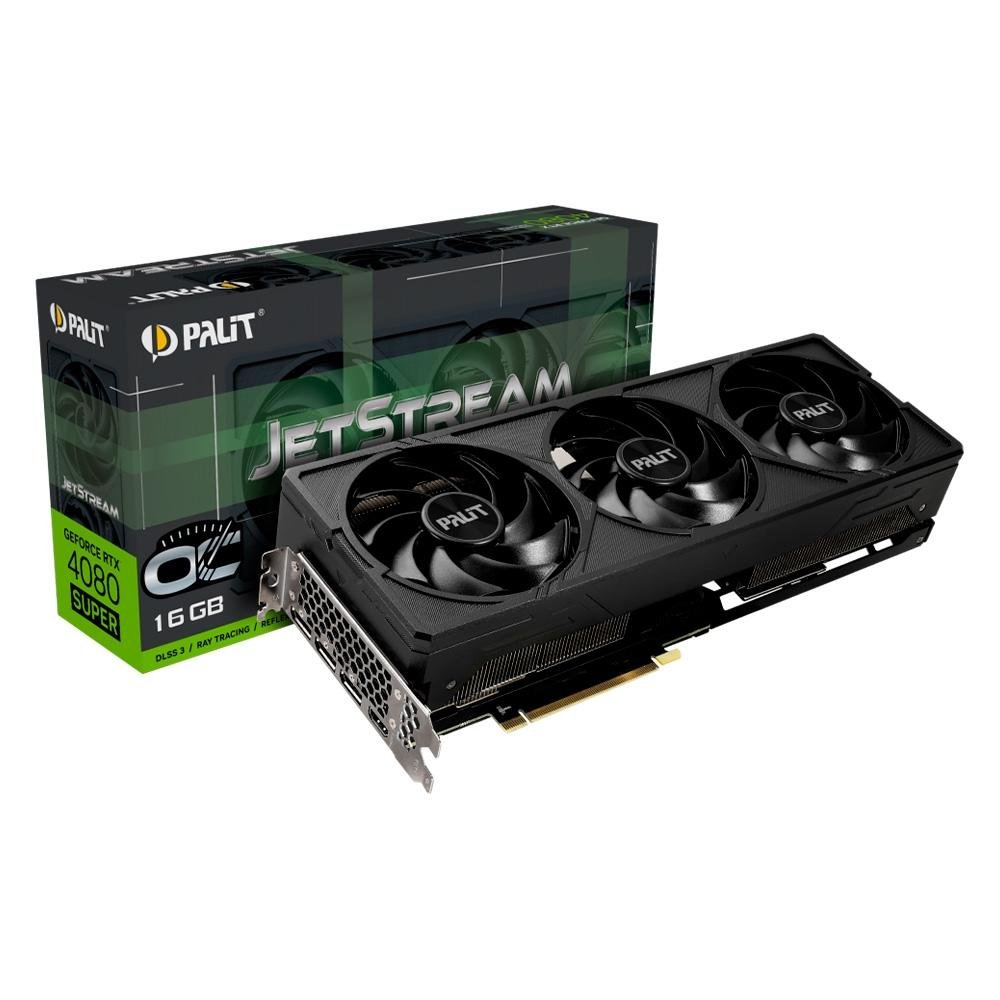 Imagem 8 de 10 do produto Placa de Video RTX 4080 Super Jetstream OC Palit NVIDIA GeForce, 16GB GDDR6X, DLSS, Ray Trancing, G-Sync - NED408SS19T2-1032J