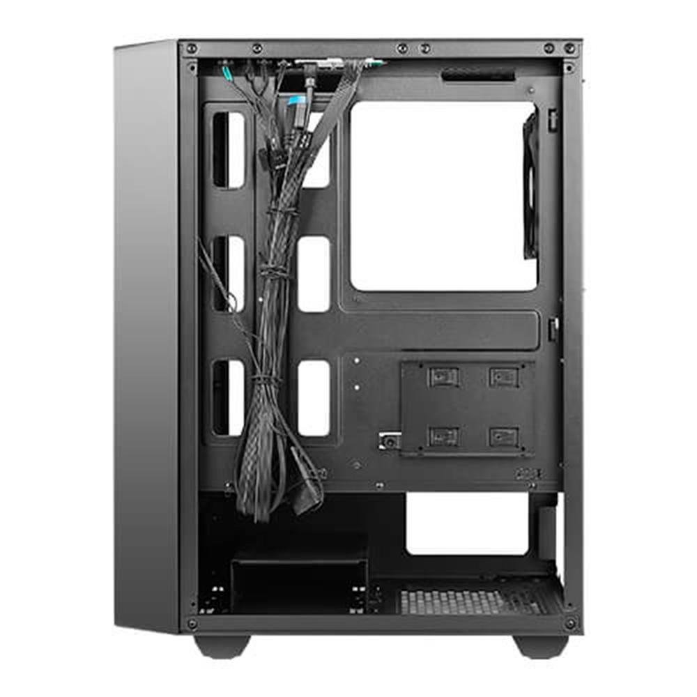Gabinete Gamer Antec NX270 Elite, Mid Tower, ATX,  Lateral em Vidro Temperado, 3 Coolers Fans ARGB, Preto - NX270