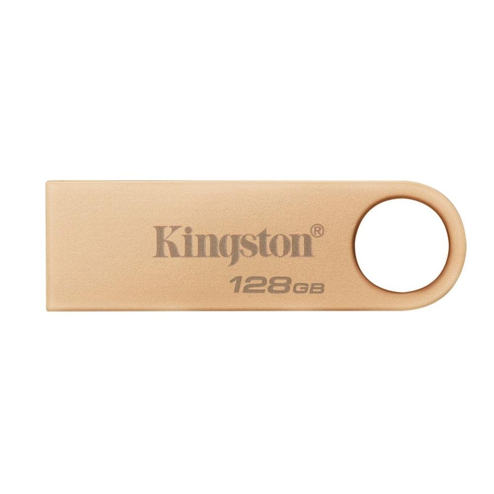 Pen Drive 128GB Kingston DataTraveler SE9 G3, USB 3.2 Gen 1, Leitura de 220MB/s, Metal - DTSE9G3/128GB Pen Drive 128GB Kingston DataTraveler SE9 G3, USB 3.2 Gen 1, Leitura de 220MB/s, Metal - DTSE9G3/128GB