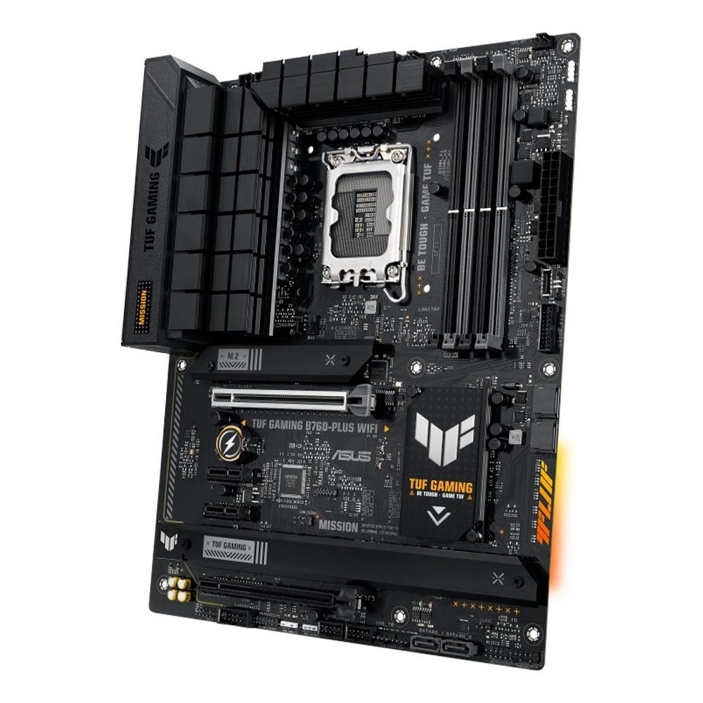 760-PLUS WIFI, INTEL, B760, ATX, DDR5, Preto - 90MB1ER0-M0EAY0 - view 4