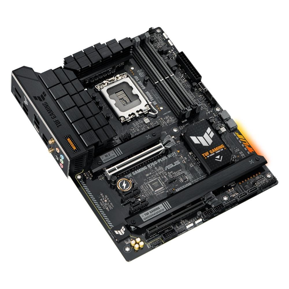 760-PLUS WIFI, INTEL, B760, ATX, DDR5, Preto - 90MB1ER0-M0EAY0 - view 5