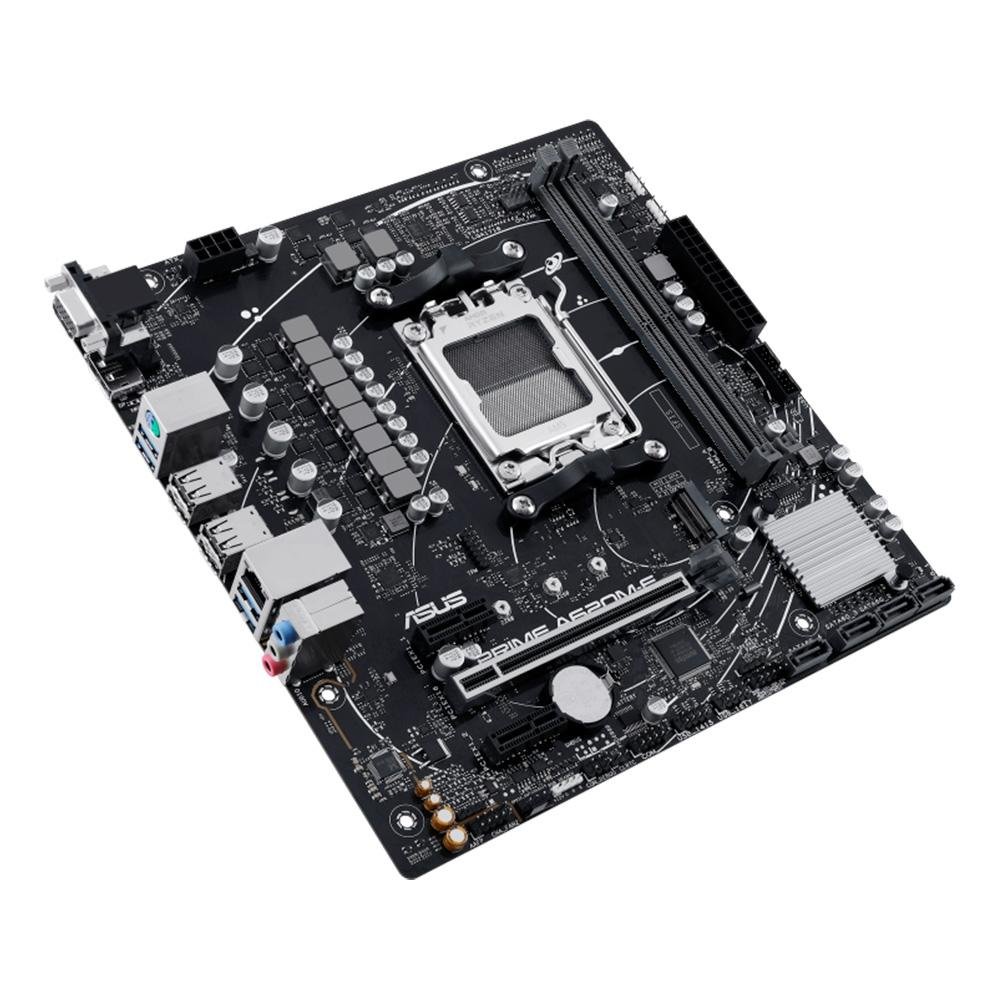 Imagem 4 de 5 do produto Placa-Mãe ASUS PRIME A620M-E, AMD AM5, A620, mATX, DDR5, Preto - 90MB1F50-M0EAY0