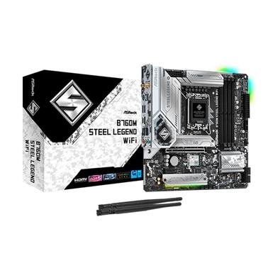 Placa Mãe ASRock B760M Steel Legend WiFi | KaBuM!