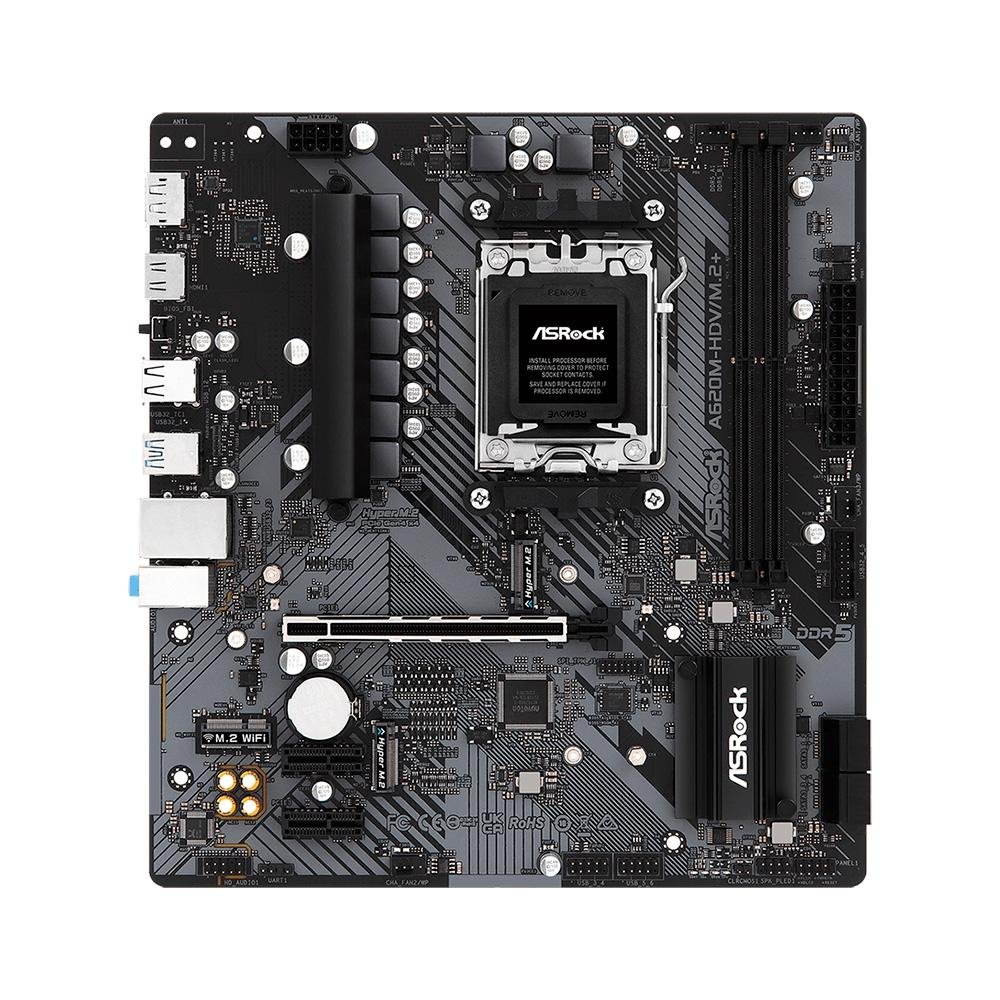ASRock マザーボード A620M-HDV/M.2 Micro ATX Placa Mãe ASRock A620M-HDV/M.2+ | KaBuM!