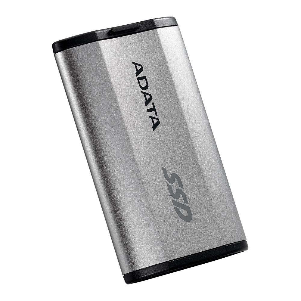 SSD Externo ADATA SD810, 1TB, USB 3.2, 1000G IP68, até 2.000 MB/s, para iPhone 15/Pro/Max, Android, Prata - SD810-1000G-CSG - view 3