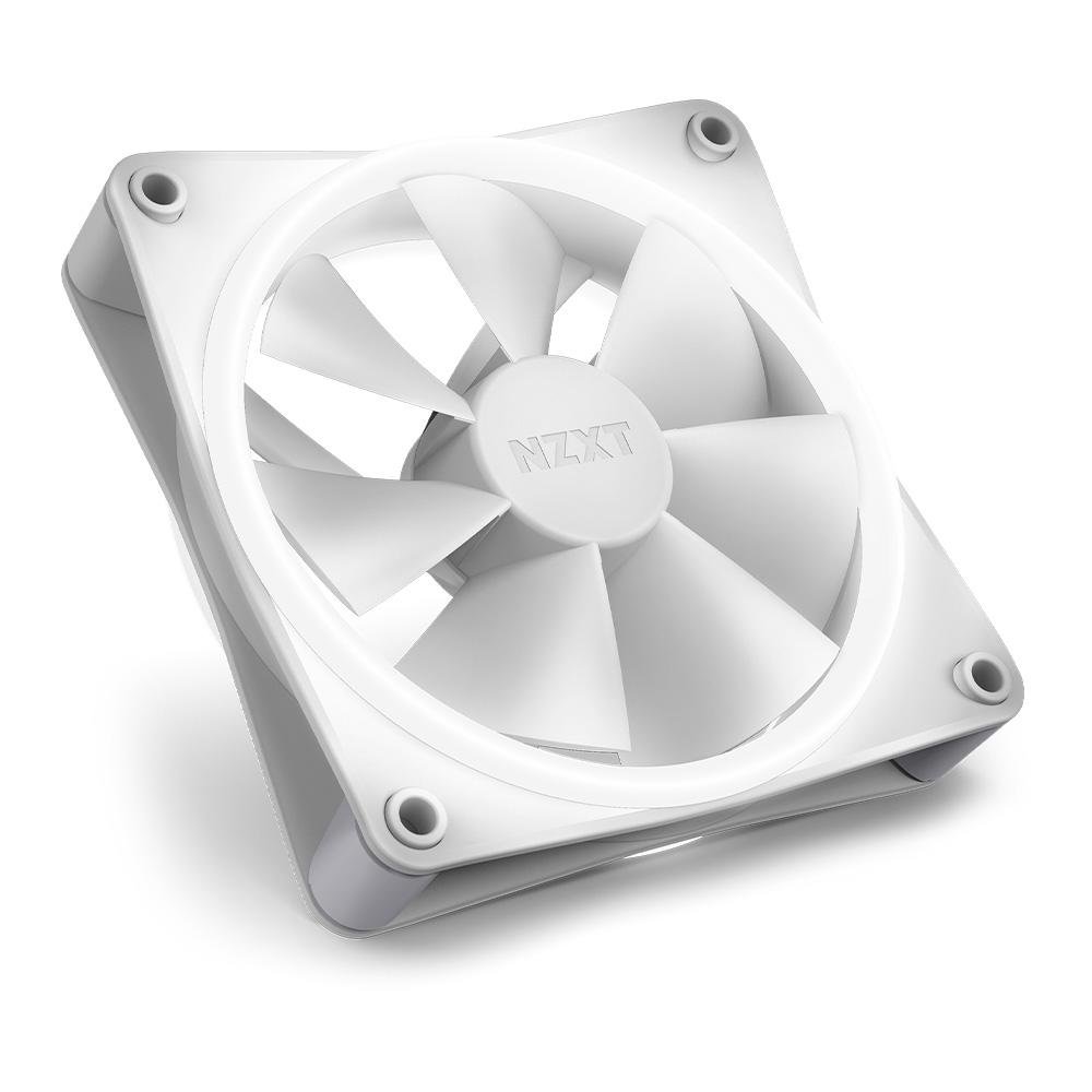 Imagem 3 de 6 do produto Ventoinha NZXT F120RGB Duo, 120mm, Led RGB, Branco - RF-D12SF-W1