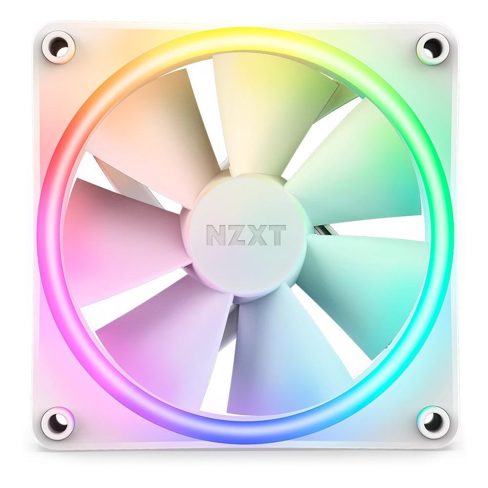 Ventoinha NZXT F120RGB Duo, 120mm, Led RGB, Branco - RF-D12SF-W1 4
