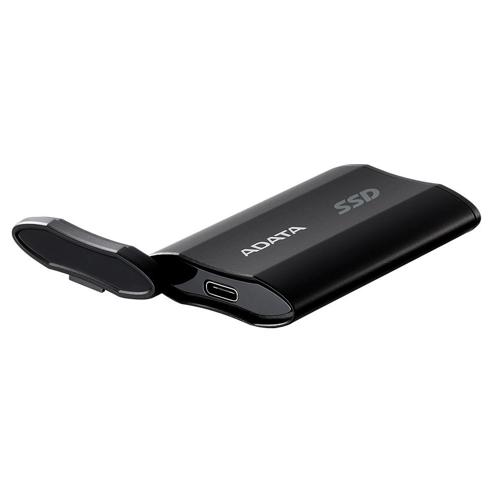Imagem 5 de 5 do produto SSD Externo ADATA 2TB SD810, USB 3.2, 1000G IP68, até 2.000 MB/s, para iPhone 15/Pro/Max, Android, Preto - SD810-2000G-CBK