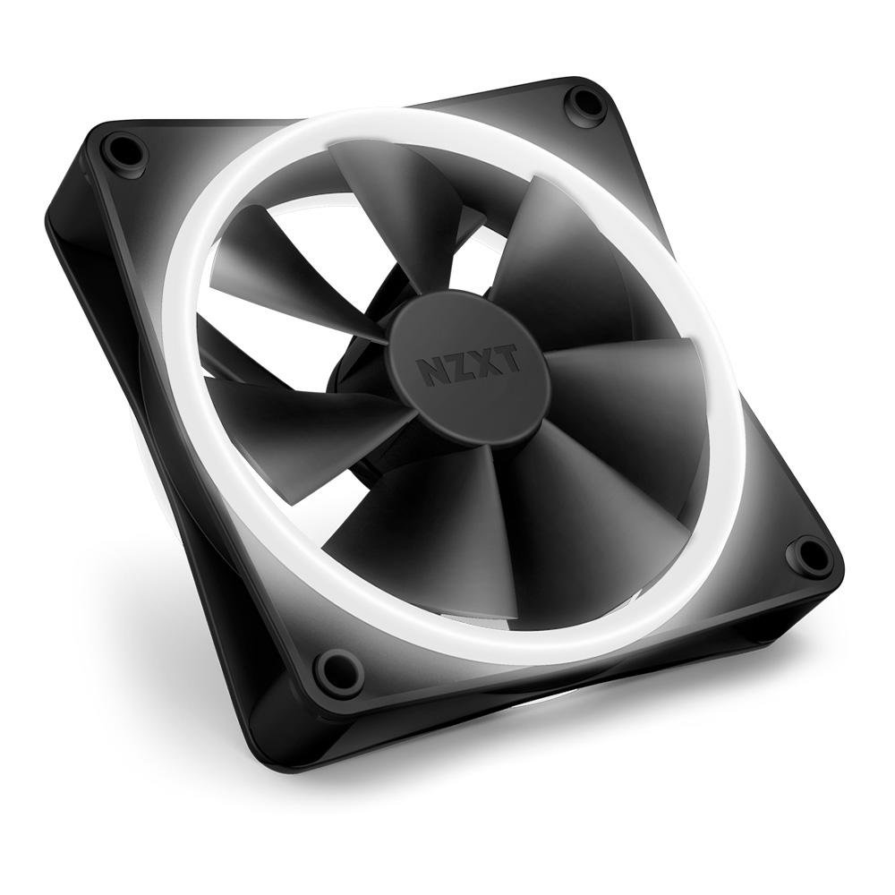 NZXT F120 RGB DUO BLACK 3個入×2個　㉜ FAN GAMER NZXT F120RGB DUO COM 1 FAN PRETO | Amazon.com.br