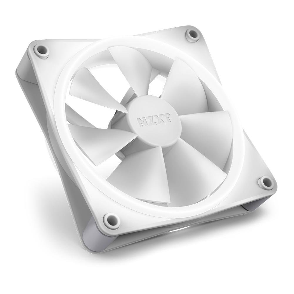 Imagem 4 de 6 do produto Kit com 3 Ventoinhas NZXT F120RGB Duo, 120mm, RGB, Branco - RF-D12TF-W1