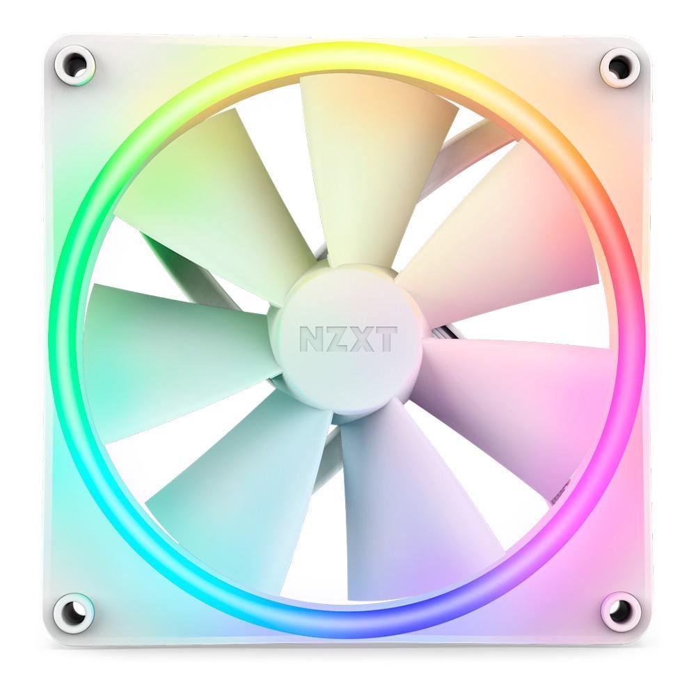 Ventoinha NZXT F140RGB Duo 140mm, Led RGB, Branco - RF-D14SF-W1 4