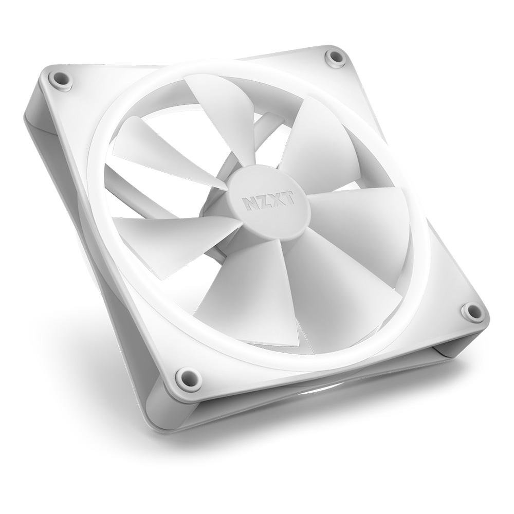 Imagem 5 de 6 do produto Ventoinha NZXT F140RGB Duo 140mm, Led RGB, Branco - RF-D14SF-W1