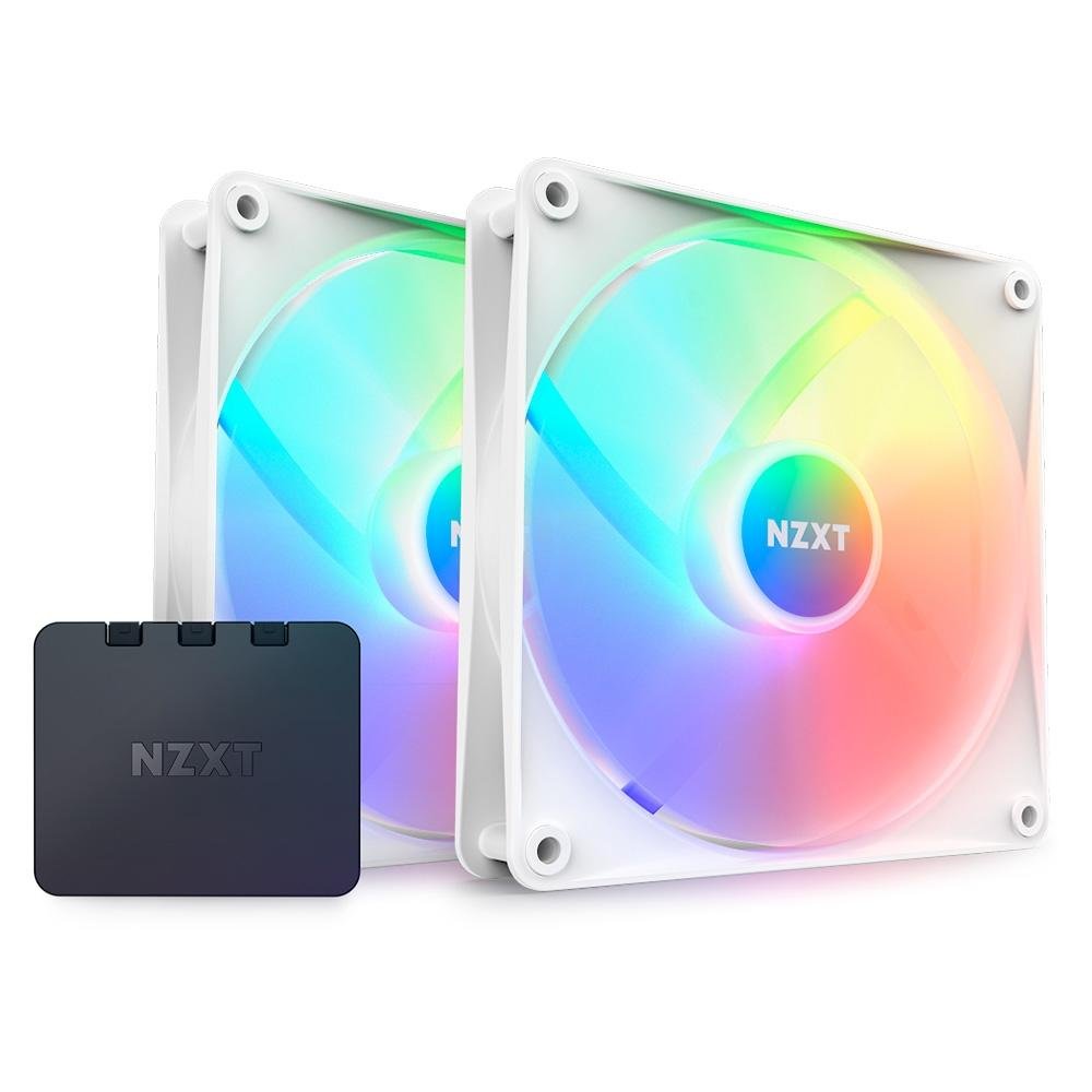 Kit 2 Cooler Fan NZXT F140RGB Core 140mm | KaBuM!
