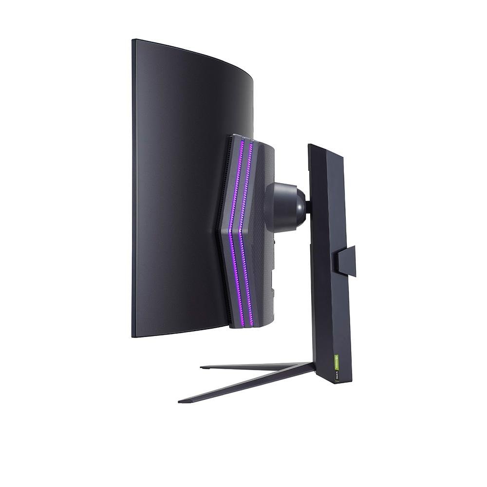 Imagem 6 de 10 do produto Monitor Curvo Gamer LG UltraGear 45", 240Hz, WQHD, 0.03ms, DisplayPort e HDMI, AMD, FreeSync Premium, NVIDIA G-SYNC, HDR10 - 45GR95QE-B