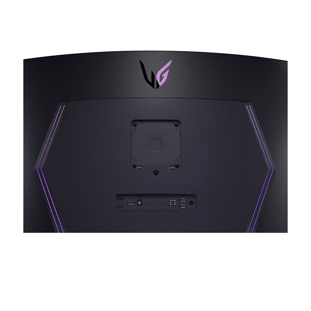 Imagem 7 de 10 do produto Monitor Curvo Gamer LG UltraGear 45", 240Hz, WQHD, 0.03ms, DisplayPort e HDMI, AMD, FreeSync Premium, NVIDIA G-SYNC, HDR10 - 45GR95QE-B