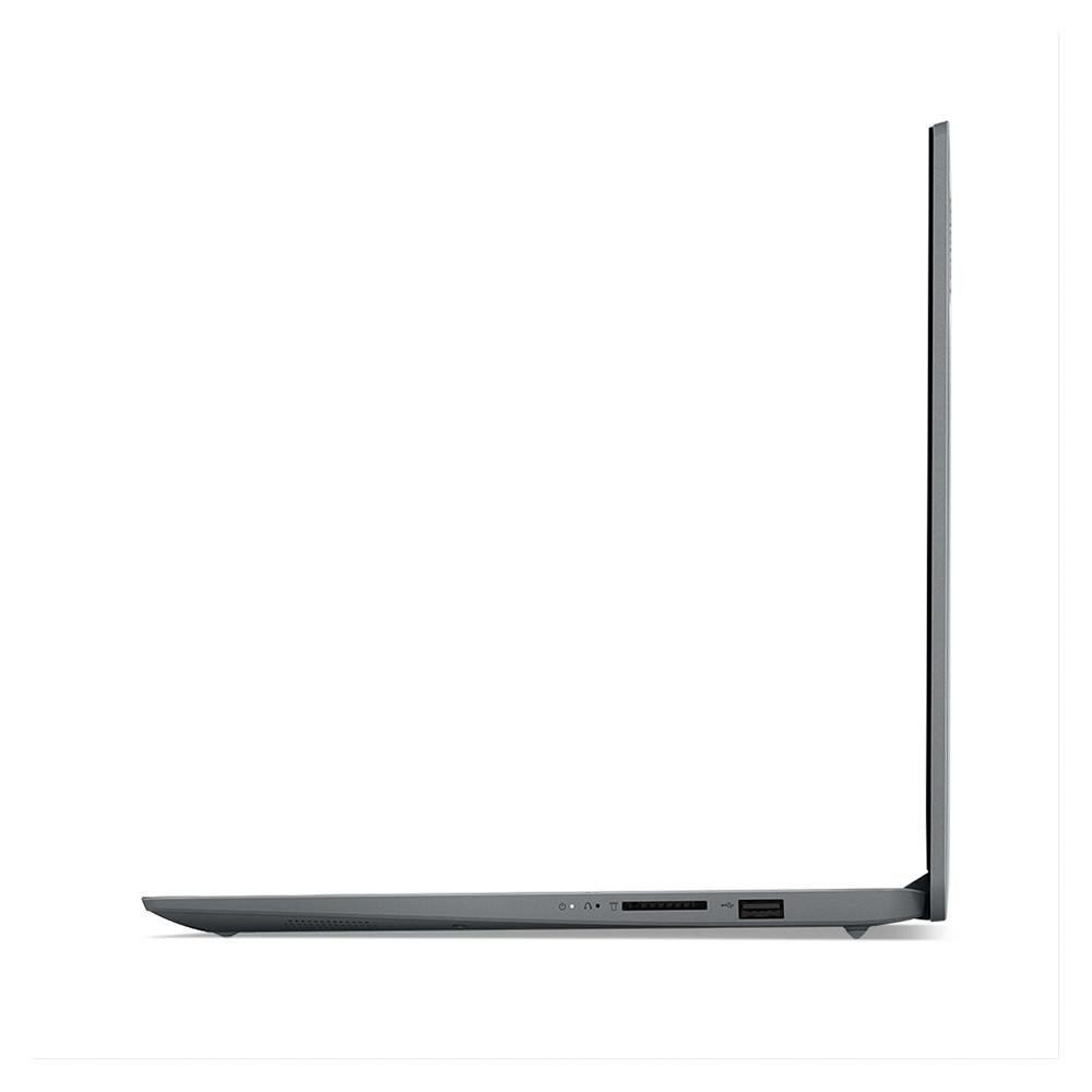 Imagem 14 de 16 do produto Notebook Lenovo IdeaPad 1i Intel Core I3-1215U, 4GB RAM, SSD 256GB, Tela 15.6" HD, Win 11, Cinza - 82VY000TBR