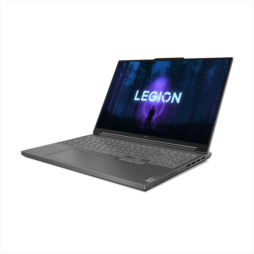 Imagem 2 de 16 do produto Notebook Gamer Lenovo Legion Slim 5i, intel Core i7-13700H, 16GB RAM, SSD 512GB, Tela 15" WQXGA, GeForce RTX 4050, Windows 11, Cinza - 83D60005BR
