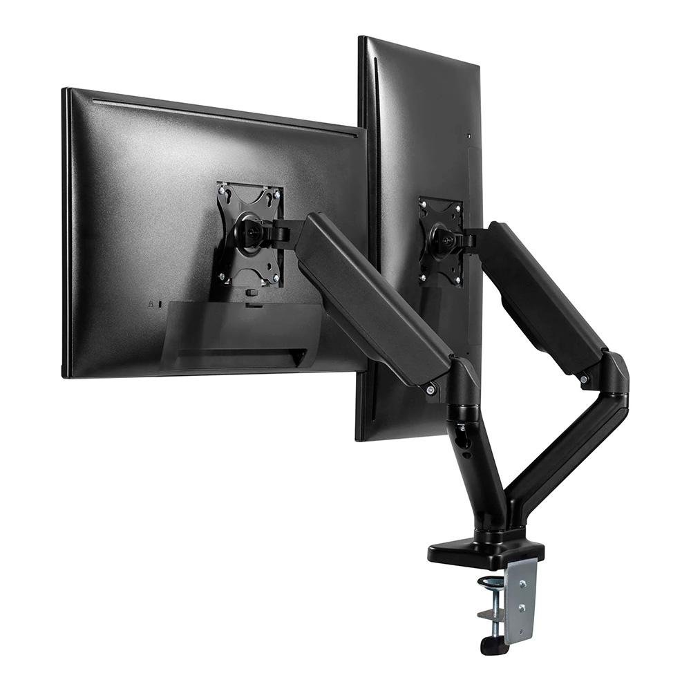 Suporte Articulado Para Dois Monitores 17 à 32 Fortrek FK441S, Com Pistão a Gás, Preto - 81032 - view 5