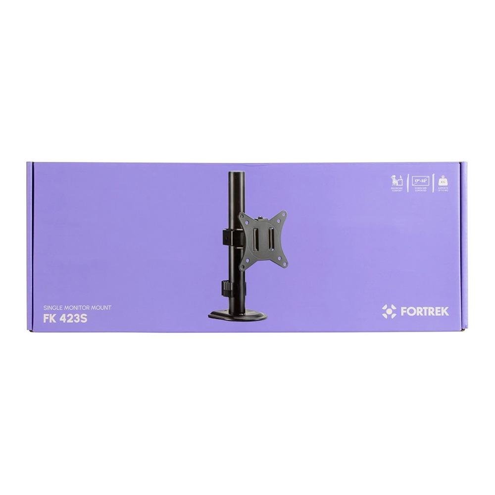 Imagem 4 de 4 do produto Suporte Fixo Para Monitor 17" à 32" Fortrek FK423S, Preto - 81033