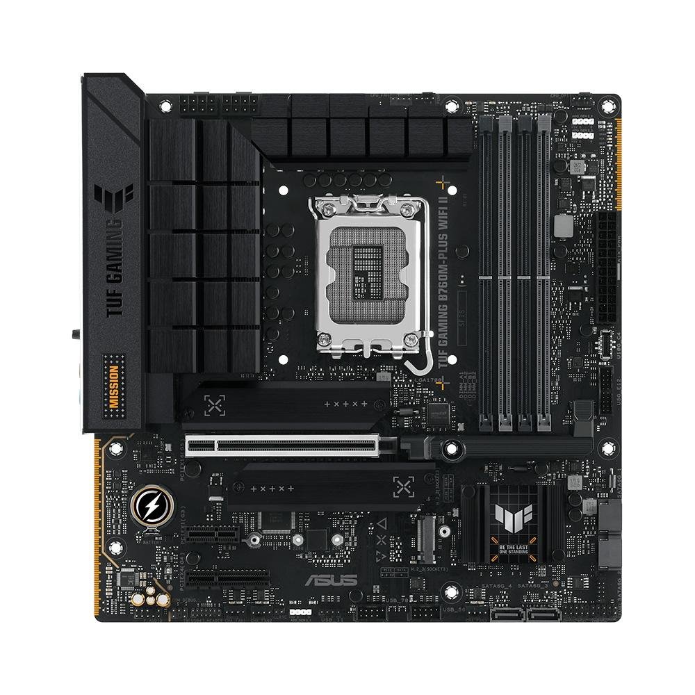 こ*ろ様 ASUS TUF GAMING B760M-PLUS WIFI II Placa Mãe Asus TUF GAMING B760M-PLUS WIFI II (LGA 1700/4xDDR5/HDMI