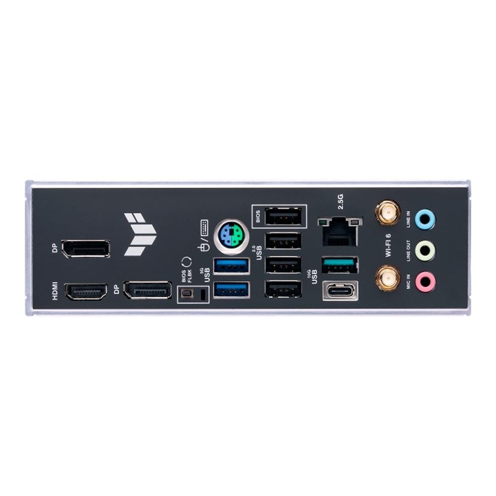 Placa-Mãe ASUS TUF Gaming B650M-E, WIFI, AMD AM5, B650, DDR5, Preto - 90MB1FV0-M0EAY0 - view 6