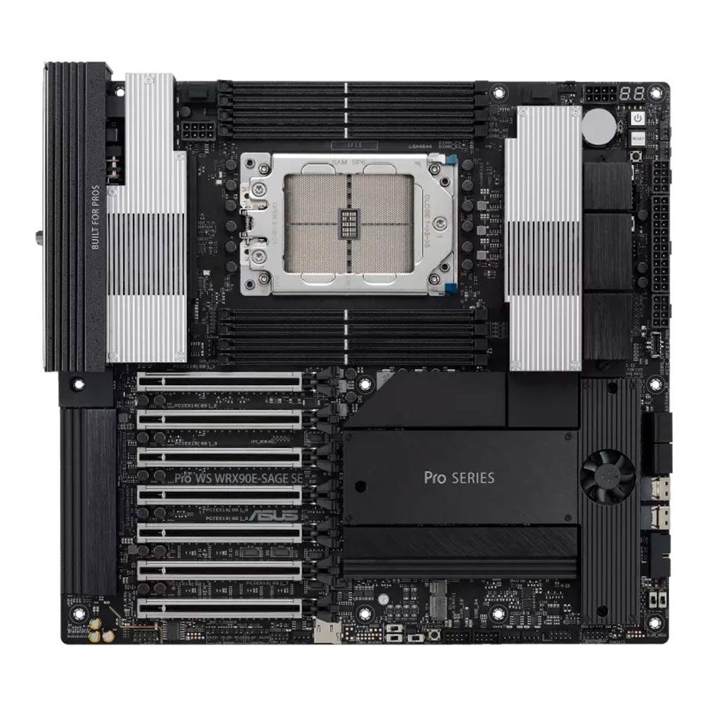 Imagem 2 de 7 do produto Placa-Mãe ASUS Pro WS WRX90E-SAGE SE, AMD sTR5, WRX90, DDR5, Preto - 90MB1FW0-M0EAY0
