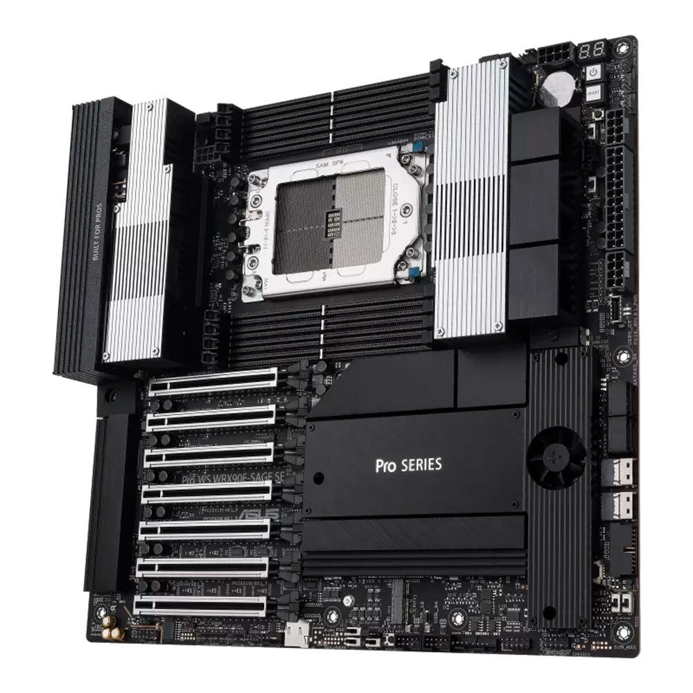 Imagem 4 de 7 do produto Placa-Mãe ASUS Pro WS WRX90E-SAGE SE, AMD sTR5, WRX90, DDR5, Preto - 90MB1FW0-M0EAY0