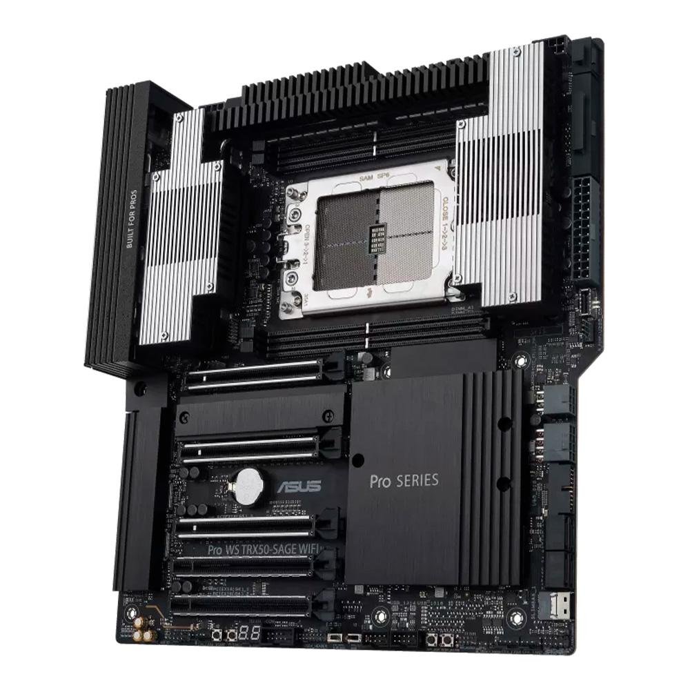 Placa-Mãe ASUS PRO WS TRX50-SAGE, AMD sTR5, TRX50, DDR5, Preto - 90MB1FZ0-M0EAY0