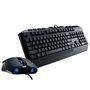 Teclado e Mouse Gamer CoolerMaster 2000DPI Devastator Com Led Azul SGB-3010-KKMF1-BR