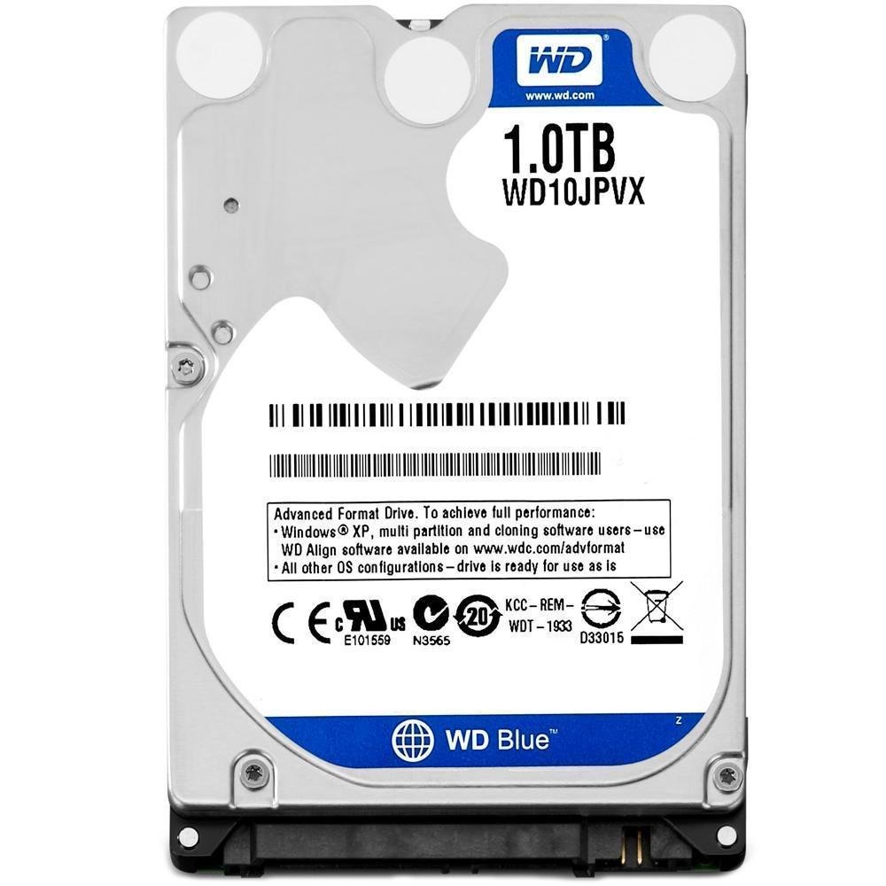 HD WD Blue, 1TB, 2.5´, Notebook, SATA - WD10JPVX