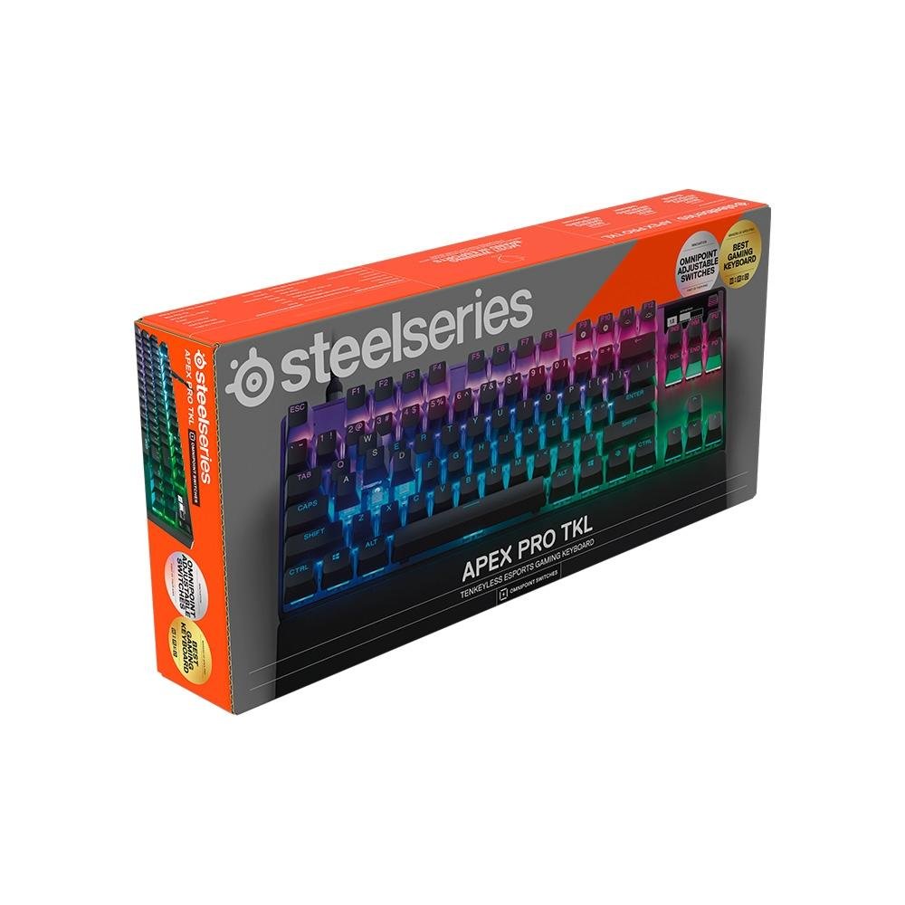 Teclado Gamer Steelseries APEX PRO TKL | KaBuM!