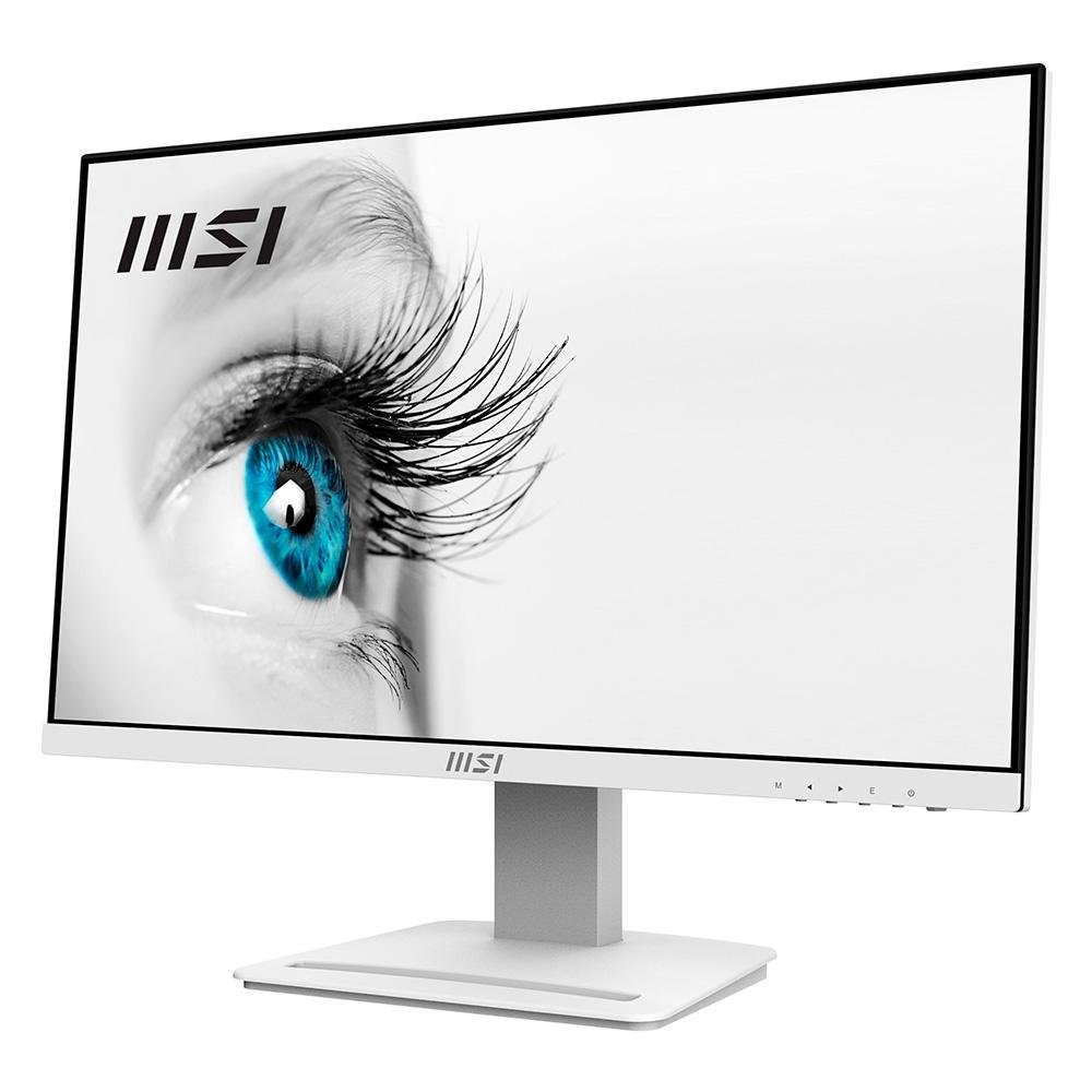 MSI PRO MP243X 23.8インチ フルHD 白 Monitor Gamer MSI PROMP243XW, 23.8
